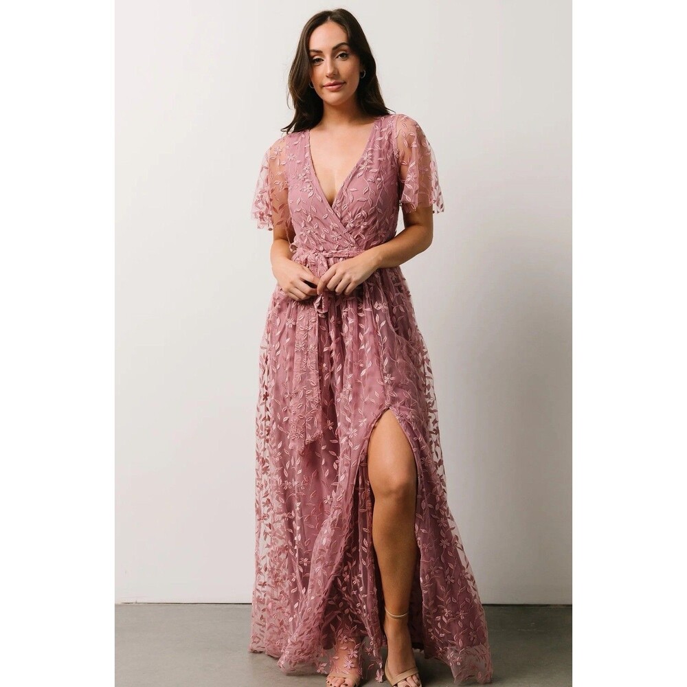 Baltic Born Mauve Maxi Dress